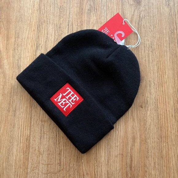PacSun Accessories - PACSUN x THE MET Cable Knit Beanie Hat Black Unisex NWT One Size